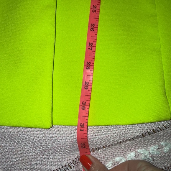 Eloquii Women’s Bright Green Single Breasted One Button Blazer, sz 16 - Picture 9 of 10